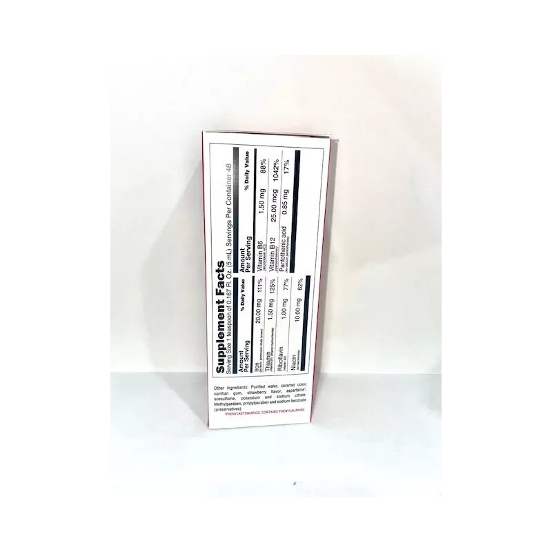 Vitamins Hierro + ComplejoB Syrup ( 8 oz )