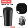 Universal Knife Block Holder for Kitchen, WELLSTAR Knife Stand without