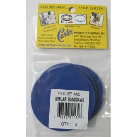 CARTER PRODUCTS 3-PACK NEW CARTER ACCURIGHT NYLON INSERTS FOR JET 14" BANDSAW ZERO CLEARANCE