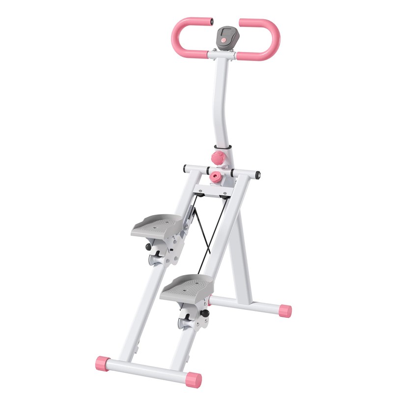 Home Vertical Climber, Full-Body Cardio Machine with Adjustable Handles, Steel