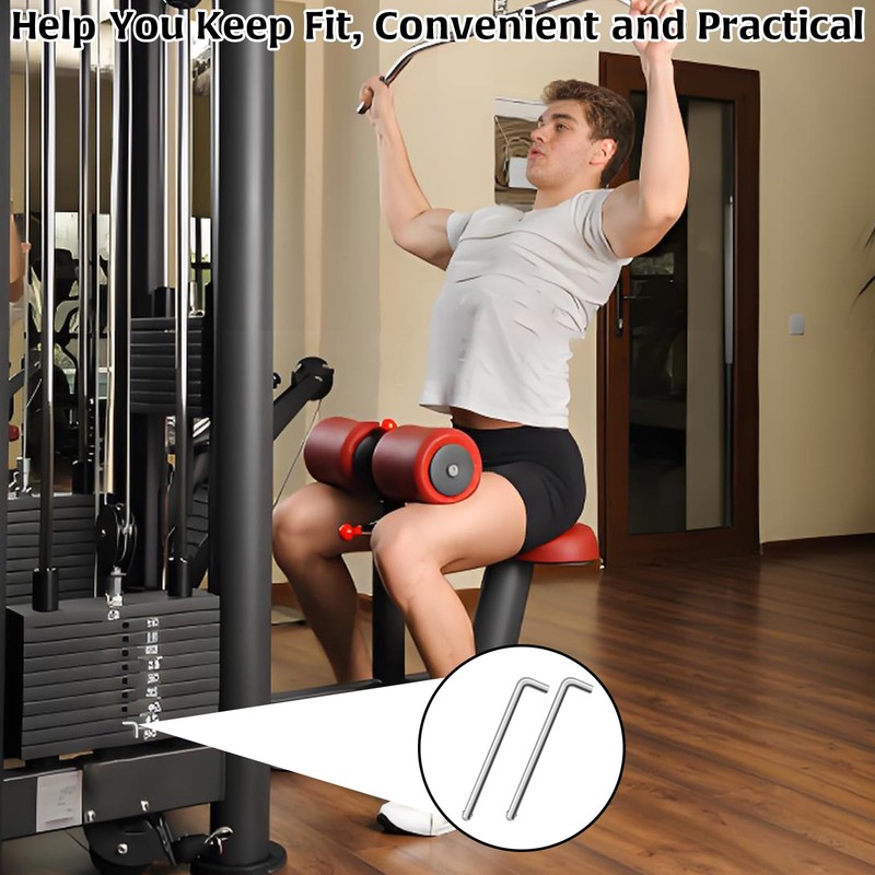 Weight Stack Pin, Gym Pin Drop Set Pins for Gym,