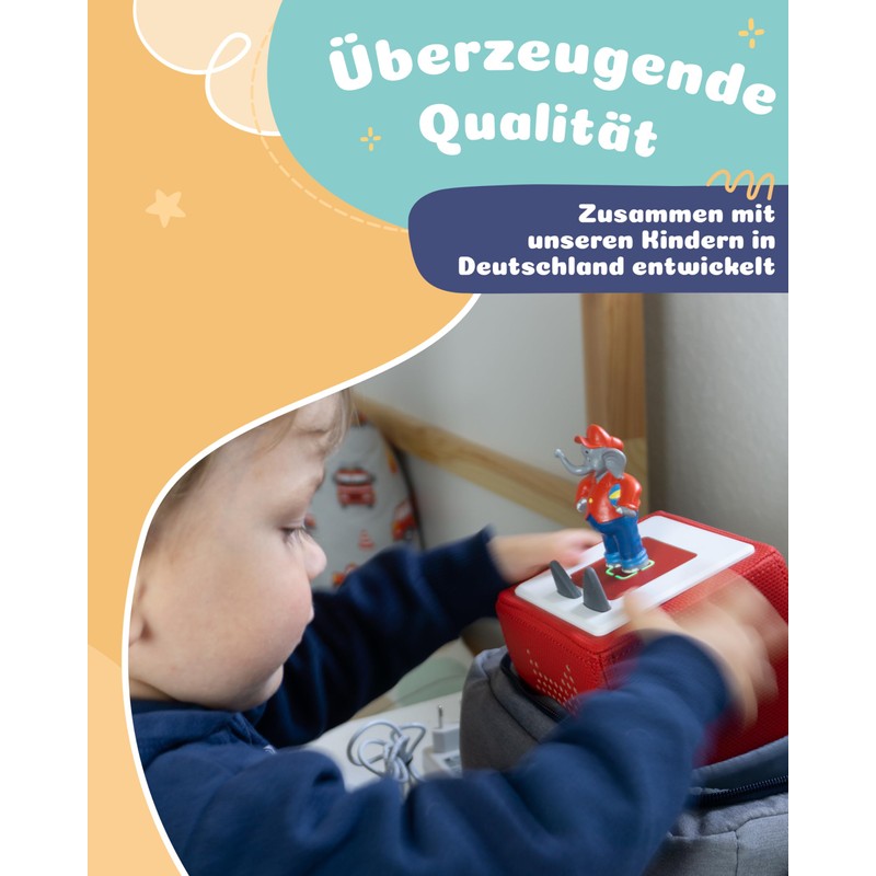 JP Journey Bag for Toniebox Boy - for Figures and