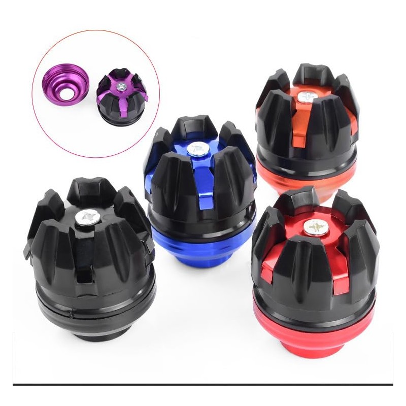 2 Pack Front Fork Frame Sliders Anti-fall Cup Front Wheel