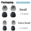 Mijusun Extra Small (XS) Earbuds Tips for Small Ear Canals,