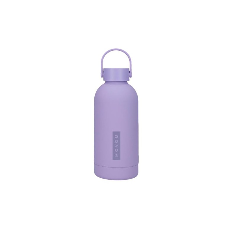 Movom Always On The Move Stainless Steel Bottle, Pink, 6.5