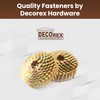 Decorex Hardware Coil Roofing Nails 1-1/4" x 0.120 – Electro
