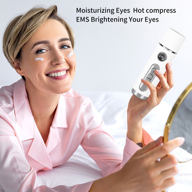 Handheld Eye Massager Wand EMS Sooth Fade Dark Circles Vibration