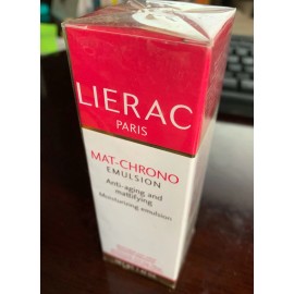 Lierac Mat-Chrono Emulsion Anti-Aging and Mattifying 1.42 oz 40 ml NEW