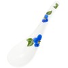 有田焼 Uncle Mountain Kiln Fired Ceramic Spoon Blue Camellias R2148