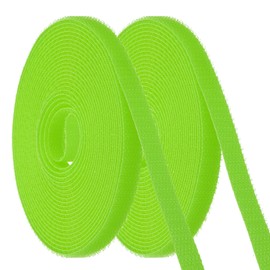 PATIKIL Carpet Marker Strips 10mm x 5 Meters, 2 Roll Floor Markers Nylon Strip Floor Marking Tape for Classroom Rug Teacher Supplies, Green