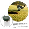 Kisangel 1 Set Golf Hole Cup Cover Plastic Golf Green