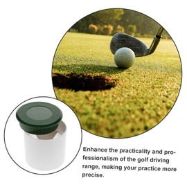 Kisangel 1 Set Golf Hole Cup Cover Plastic Golf Green Cups Outdoor Replacement Hole Putting Cover for Backyard Practice
