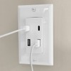 Maxxima USB Receptacle Outlet - 4.8A USB C/A High Speed