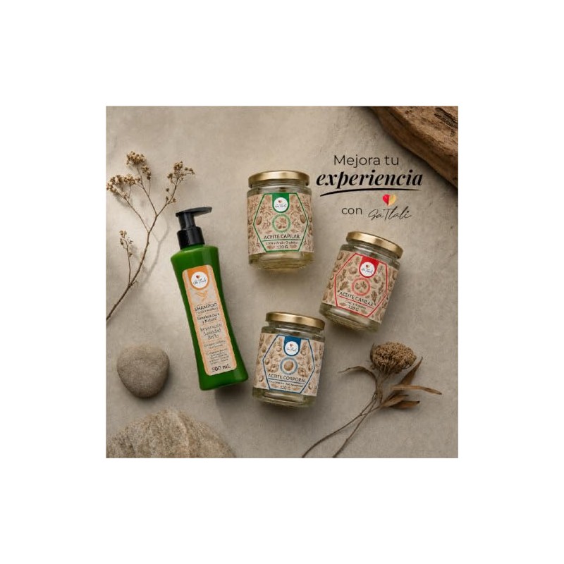 Aceite Capilar - Brillo - Hidratación - Suavidad - Coco