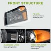 AUTOSAVER88 Headlights Assembly Compatible with 2004-2012 Chevy Colorado GMC Canyon,