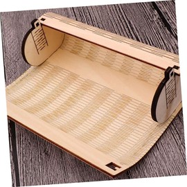 FRCOLOR Hollow Wooden Glasses Case Stylish Eyeglass Storage Box for Sunglasses Glasses Durable Organizer with Sophisticated Design for Home Travel