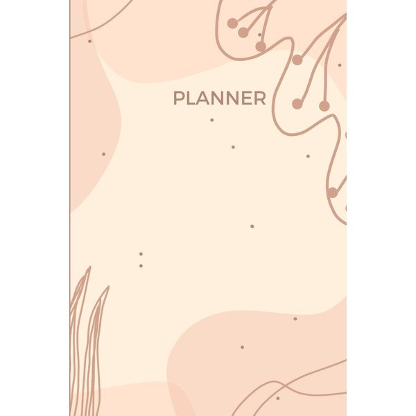 Undated Planner: Weekly and Monthly Spread for Organization and Time