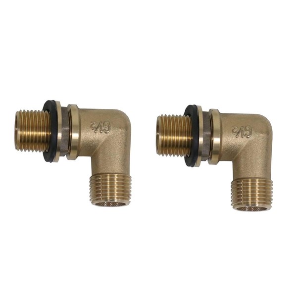 EquipmentBlvd 2 Sets of Wall Mount Faucet 1/2" NPT Tapered