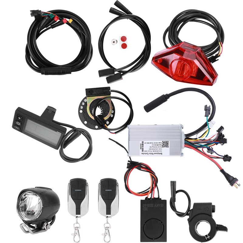 Electric Bicycle Waterproof Line Kit Mountain Bike Assist Controller Meter