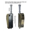 FIREFLYWEB Spring Loaded Latch pin Heavy Duty Sliding Bolt Marine