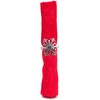 Christmas Concepts® Set of 4 Silver Napkin Rings – Luxury