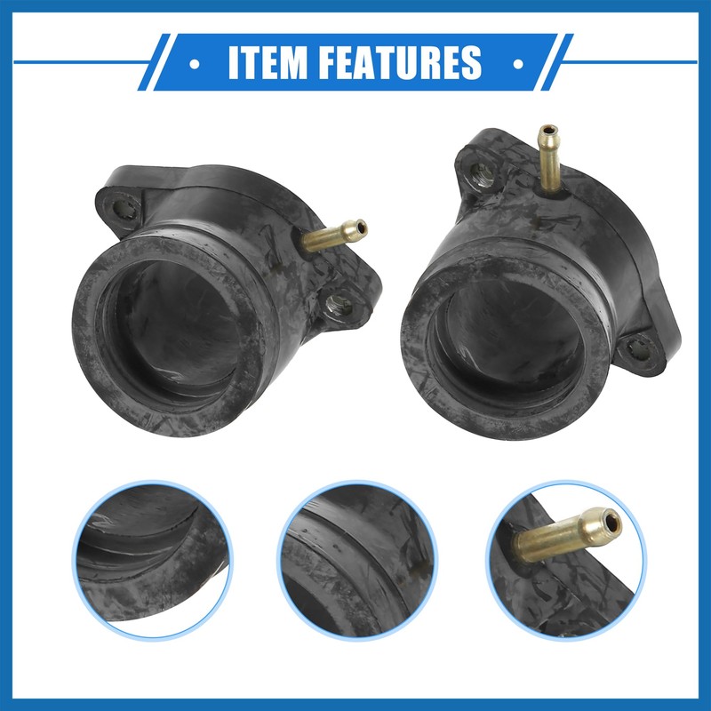 A ABSOPRO Carburetor Intake Manifold Boot Kit Compatible for Yamaha