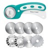 Hopbucan 1 Set 45 mm Rotary Fabric Cutter + 8