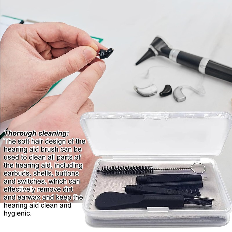 Hearing Aid Cleaning Kit – Complete Set for Cleaning Hearing