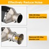 VG MOTO Universal Motorcycle DB killer 51mm 2"" Exhaust Muffler