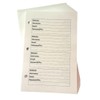 A5 Password Refill Pages for 3-Ring Binder 8.5 x 5.5-50