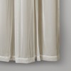 Lush Decor Sheer Grommet Curtains Panel with Insulated Blackout Lining,