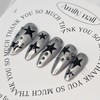 Silver Star [Handmade Nail Tips] Emily Nail - Almond /