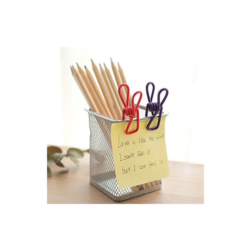 Clips,10 PCS Assorted Clips Utility - PVC 2Inch,Clip for Laundry