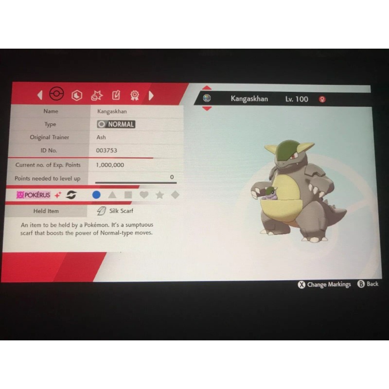 Pokémon Sword and Shield Shiny Kangaskhan and Tauros Bundle 6IV