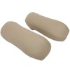 OCPTY Beige Leather Car Seat Armrest Cover - Compatible with