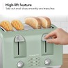 OVENTE Electric 4-Slice Toaster Machine with 6-Shade Selector Setting, Cancel