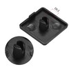 uxcell Standard Plastic Square Aluminum Extrusion End Cap Black 20x20mm