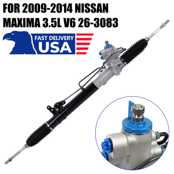 Unbranded NEW Power Steering Rack and Pinion For 2009-2014 Nissan
