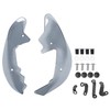 Lorababer Motorcycle Footpegs Protector Shield Cover Foot Mudguard Compatible with