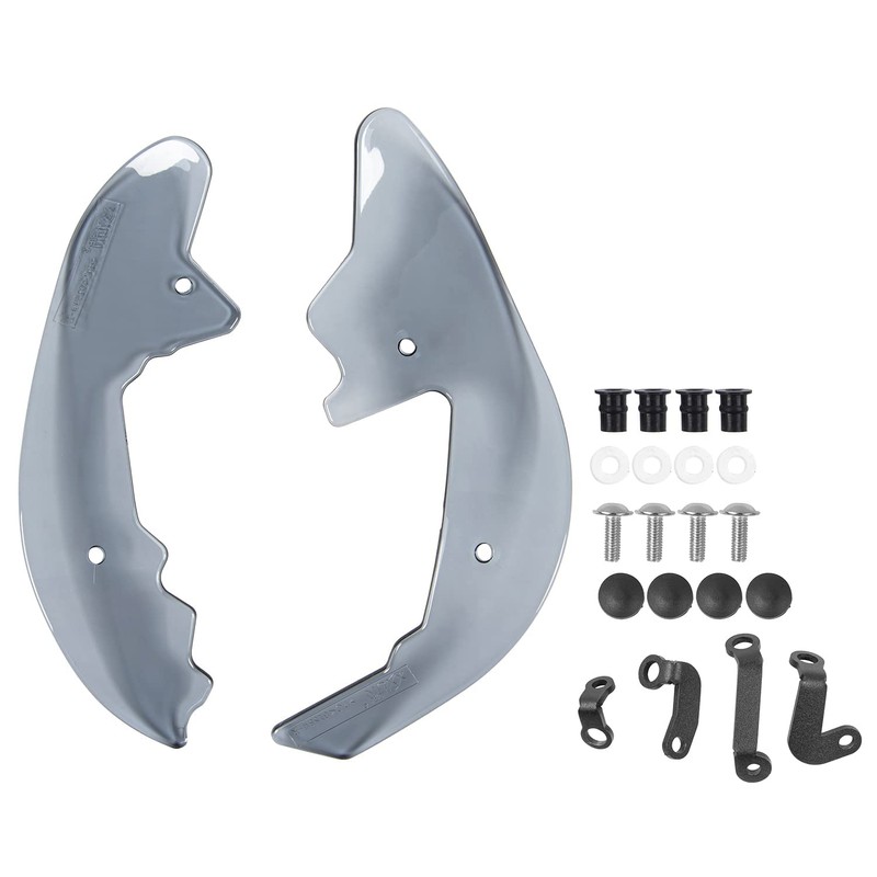 Lorababer Motorcycle Footpegs Protector Shield Cover Foot Mudguard Compatible with