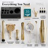 BARE BARREL® Mixology Bartender Kit Bar Set | 14-Piece Cocktail