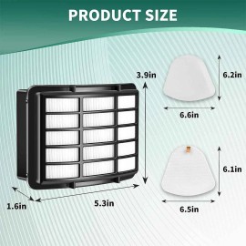 For Shark Vacuum Filter Kit For Shark Navigator Lift Away Vacuum NV350 NV360NV370 XFF350