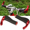 Mountain Bike Handle, Bicycle Handle Promenade Hand Anti-Slip Double Lock