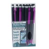 Monteverde S-105 Clip Action One-Touch Ballpoint Pen with Top Stylus,