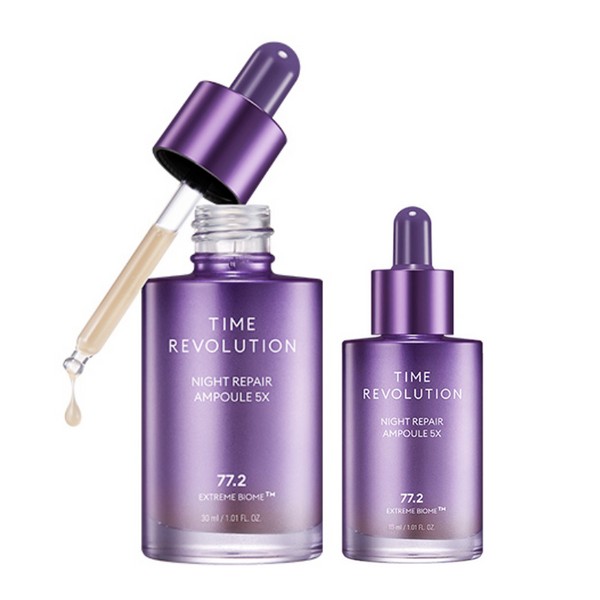 MISSHA Time Revolution Night Repair Ampoule 5X, 30ml + 15