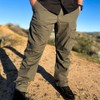 LAPG Men's Core Stealth Cargo Pant, Lightweight Elastic Waistband EDC