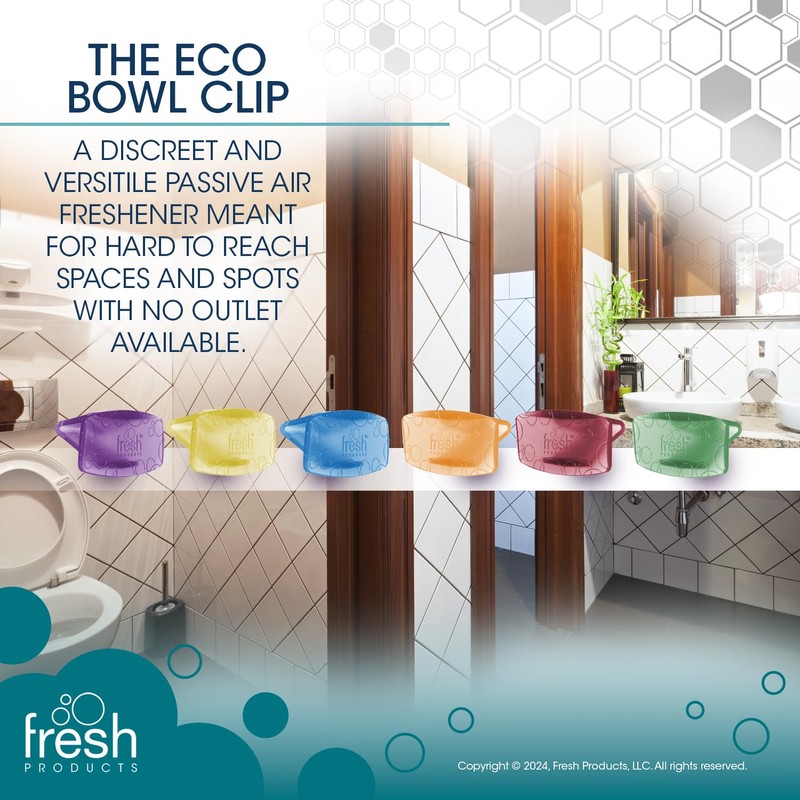 Fresh Products Toilet Bowl Eco Bowl Clip 2.0 Toilet Bowl