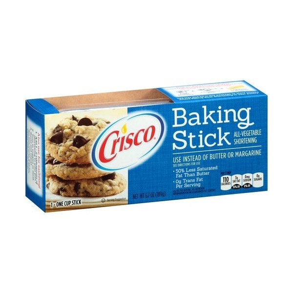 Crisco Baking Stick 6.7oz Bar (Pack of 6) (Original)