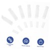 ABOOFAN Vertical Blind Stem Replacement Kit 6 Sets Plastic Blinds