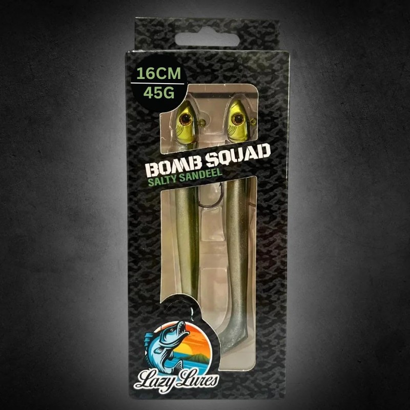 Lazy Lures – Bomb Squad Lures 16cm 45g, 2 Per